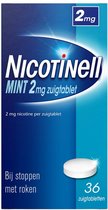 Nicotinell Zuigtablet Mint 2mg - 1 x 36 zuigtabletten