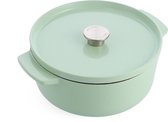KitchenAid braadpan emaille 26cm - pistache groen - limited edition