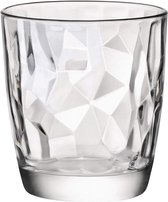Diamond Trasparente waterglas, 305 ml, glas, transparant, 6 stuks