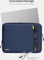 360° Laptop Sleeve Laptophoes voor 14-inch MacBook Pro M2/M1 Pro/Max A2779 A2442 2023-2021, 13-inch MacBook Air M2/A2681 met Hard Shell Case, waterbestendige MacBook Case met Accessoire Pocket