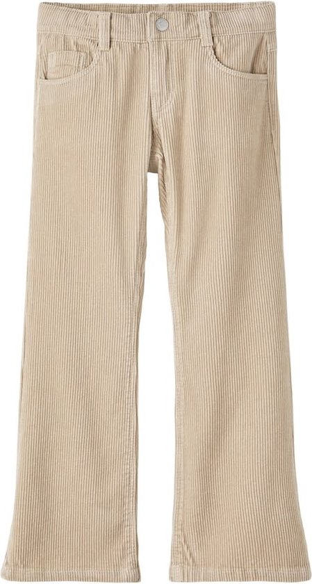 Name it Meisjes Broek Rose Boot Oxford Tan - 164