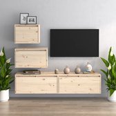 The Living Store TV-meubel - Grenenhout - Montage vereist - 45x30x35cm - 60x30x35cm - 80x30x35cm