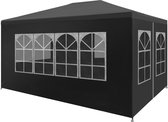 The Living Store Tuinpaviljoen 4x3x2.55m - UV- en waterbestendig - Stabiel en duurzaam