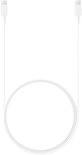 Witte USB-C naar USB-C kabel van 1,8 meter, met de Samsung logo op de connectoren.