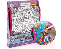foto van Unicorn Tas Kleuren - Unicorn Knutselpakketten voor Kinderen - Maak Je Eigen Unicorn Tas - Creatief Speelgoed Voor Meisjes Vanaf 6 Jaar - Magisch Unicorn Knutselset Cadeau