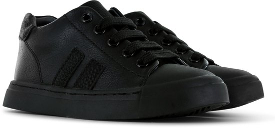 Sneakers | Jongens | Black | Leer | Shoesme | Maat 31
