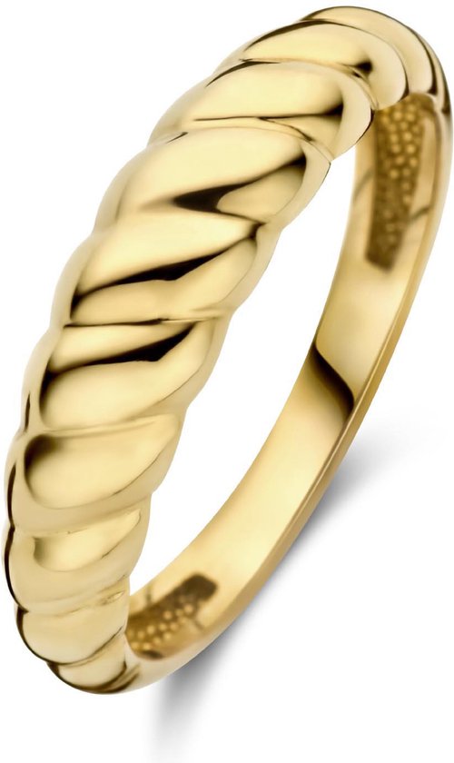 Isabel Bernard Aidee Dames Ring Goud - Goud - 17.25 mm / maat 54