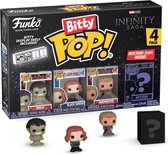 Funko Hulk, Black Widow, Hawkeye and mystery chase - Funko Bitty Pop! - The Infinity Saga Figuur - 2cm