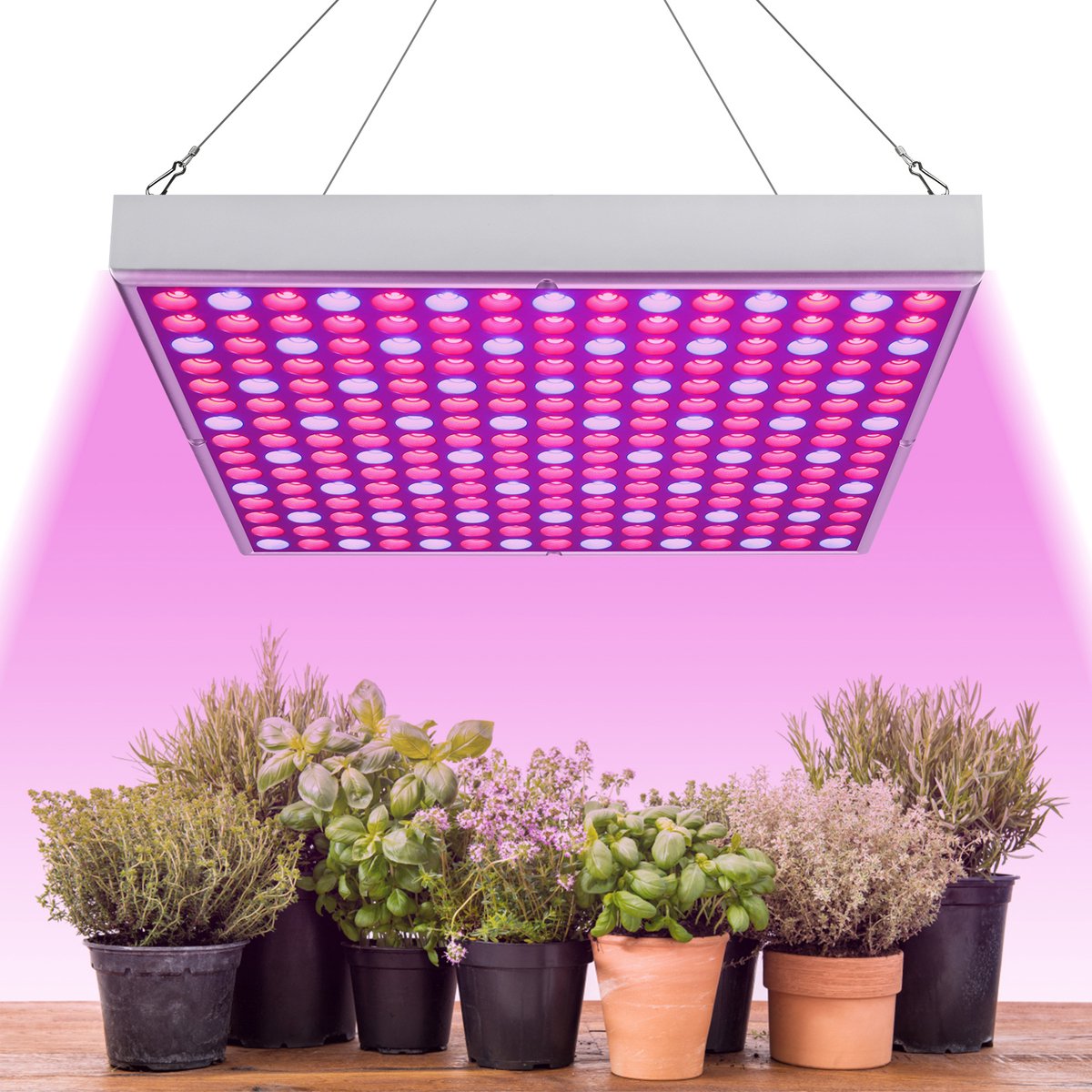Kweeklamp paneel 45W LED Plantenlamp opbrengst Kweeklamp LED Groeilamp Bloeilamp Paneel Groei en Bloei Grow Light LED Plantenlamp Kamerplanten