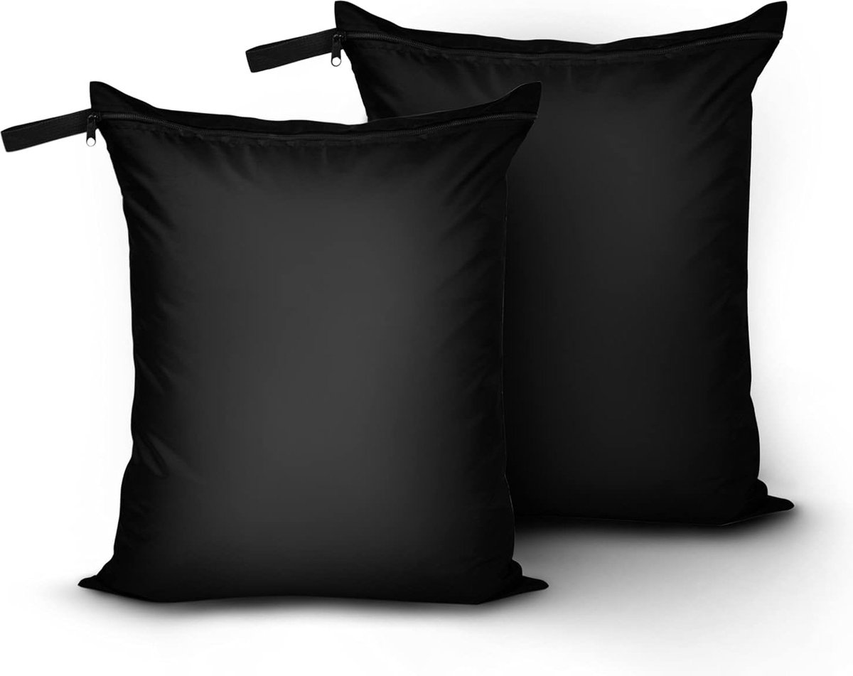 Sacs à langer en tissu sec et humide - CeeKii Lot de 3 sacs de voyage  lavables, sac