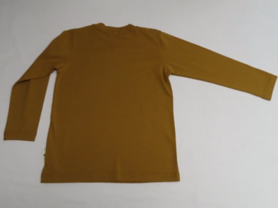 T shirt met lange mouwen - Jongens - Mosterd - NK 854 - 4 jaar 104
