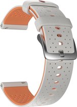 Bracelet de Montre Polar 22 mm Silicone - Grijs/ Abricot - SM/ L