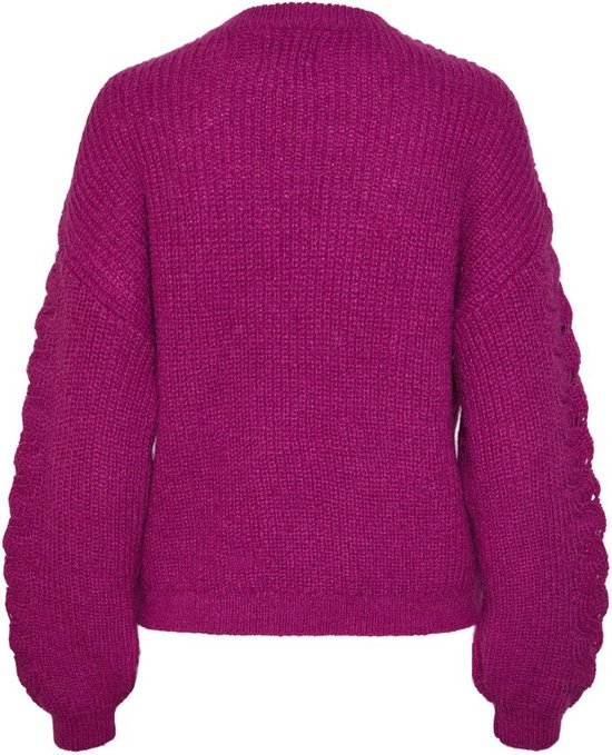 Pieces Scarlett Ls O -Neck Knit Clover PAARS S