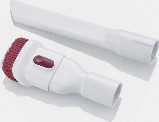 Severin HV 7152 aspirateur balai et balai électrique Sac à poussière 0,5 L 120 W Rouge, Blanc