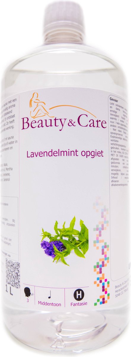 Beauty & Care - Lavendelmunt opgiet - 1 L. new