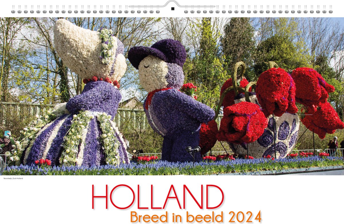 Holland Breed in Beeld Wandkalender 2024 (Nog 1 op voorraad OP=OP)