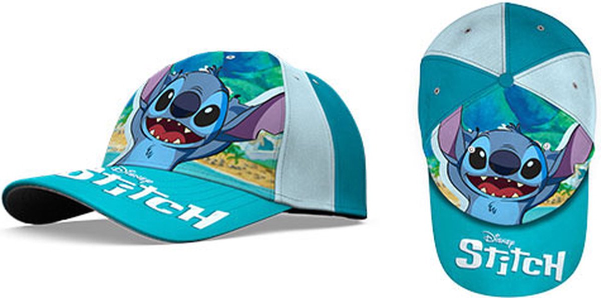 Disney Lilo & Stitch Kinder Petten - 1 stuks - Groen - Pet - Baseball Cap