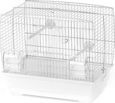 Bol.com KOOI NATALIA 1 40x25x35CM wit/wit aanbieding