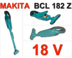 Makita BCL182Z handstofzuiger Blauw