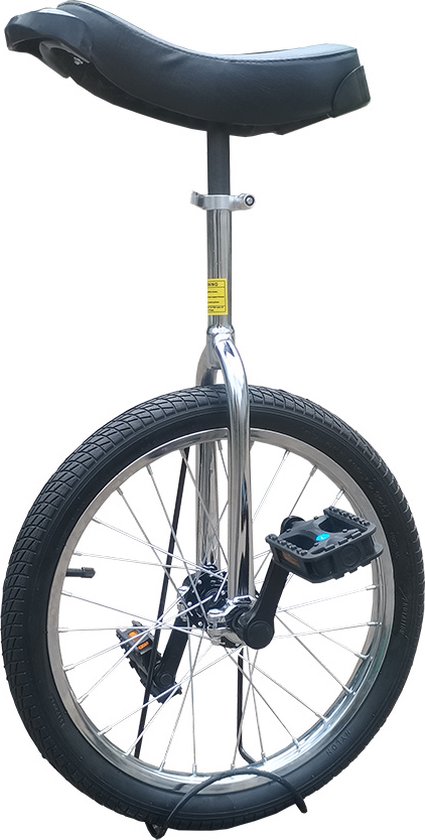 Funsport Eenwieler 18 inch Chroom