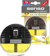 Dr. Marcus Senso Regulated auto luchtverfrisser vanilla - 10 ml tot 60 dagen geur - Geleidelijke geurverspreiding - Voor bevestiging aan het ventilatie rooster