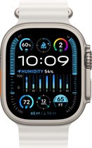 Apple Watch Ultra 2 - GPS + Cellular - 49mm - Titanium Case with White Ocean Band