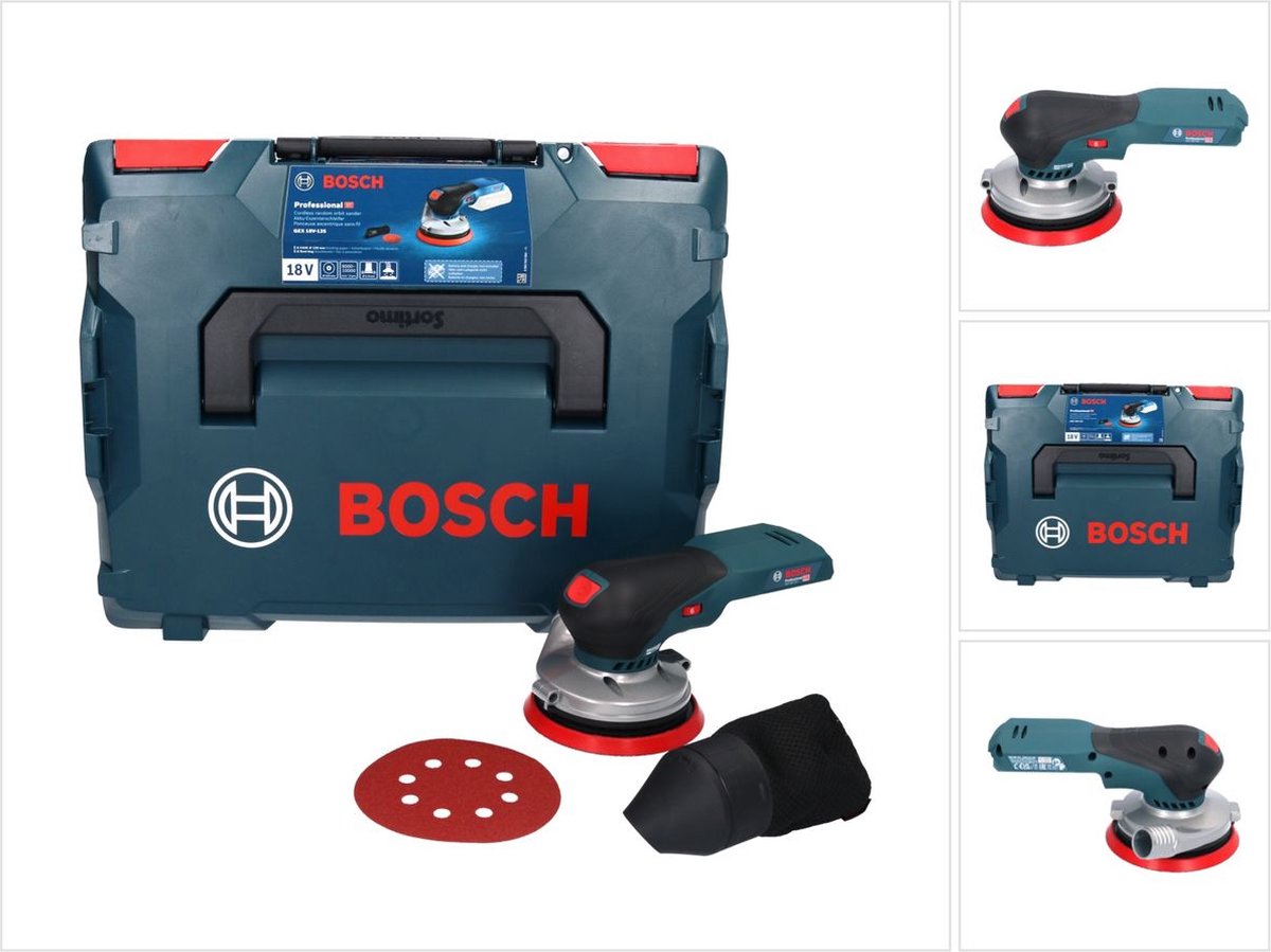 Ponceuse excentrique sans fil Bosch 2,5mm 12V Li-ion - sans batterie, Ponceuse