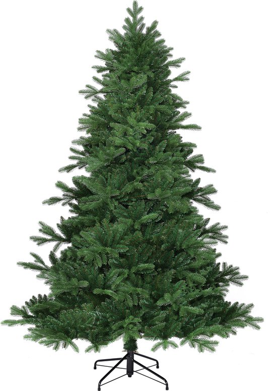 Groen Metaal Black box kerstbomen LED-verlichting 185 cm kopen