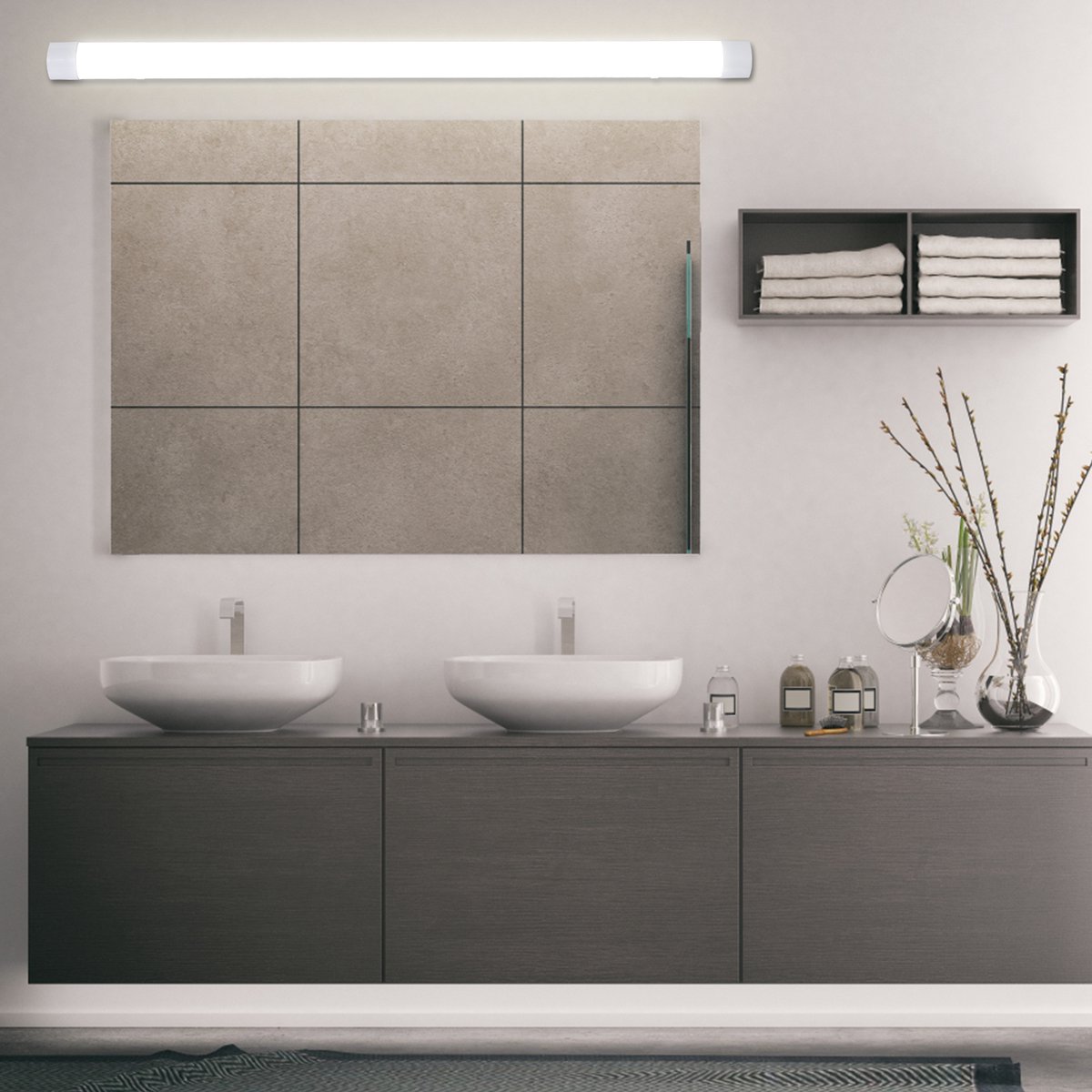 Modlicht LED Feuchtraumleuchte 150CM 45W IP65 für Werkstatt und Garage
