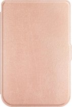 Shop4 - PocketBook Touch HD 3 Hoes - Book Cover RosÃ©goud