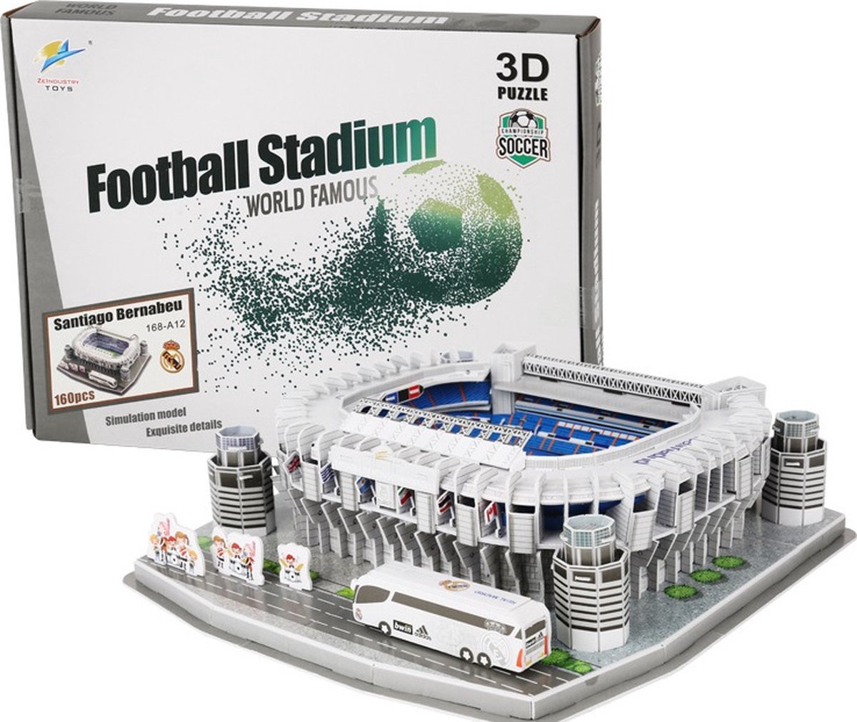 Puzzle 3d En Papier Pour Terrain De Football, Modèle De Construction De  Stade, Le Cadeau Parfait Pour Les Fans De Chelsea, Mode en ligne