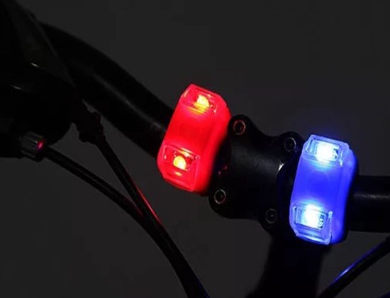 hbs HL-009-Green - LED Fietsverlichting Set - Groen — afbeelding 2