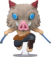 Funko Pop! Demon Slayer - Inosuke Hashibira Flocked Exclusive met kans op CHASE ! Grail