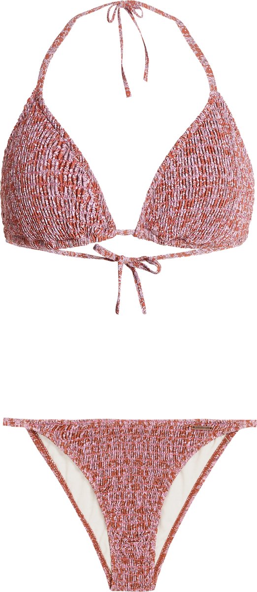 Protest Prtsonar – Triangel bikini set Dames – Cheeky – Uitneembare vulling Chilirust
