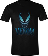 Marvel - Venom Blue Web Face T-Shirt - XX-Large