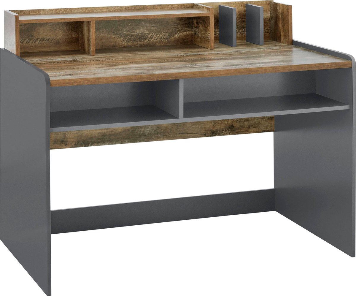 Castor-Bureau - Grijs Eikenlook