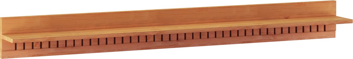 Cubrix-Wandplank - 130 cm - Gebeitst