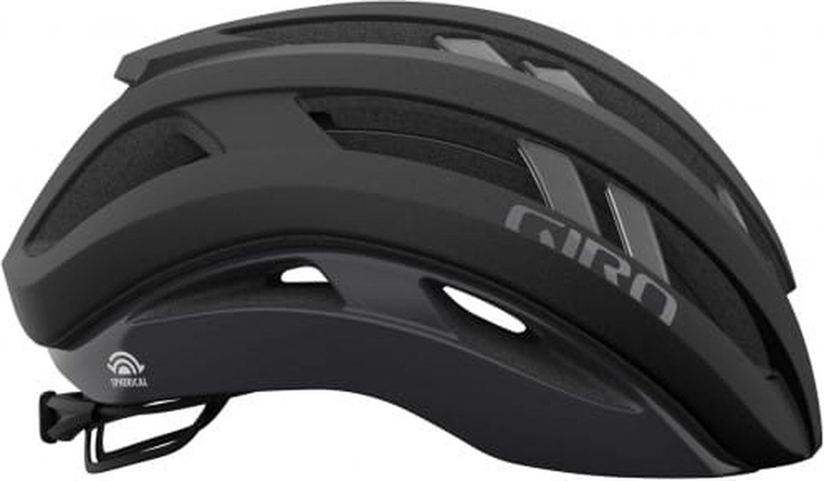 Giro Aries Spherical Racefiets Helm - Mat Zwart | M