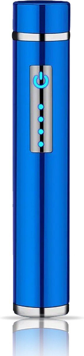 Goedkoopste Elektronische - Plasma USB - Aansteker - Storm aansteker - Compact formaat - Oplaadbaar - Kleur Blauw