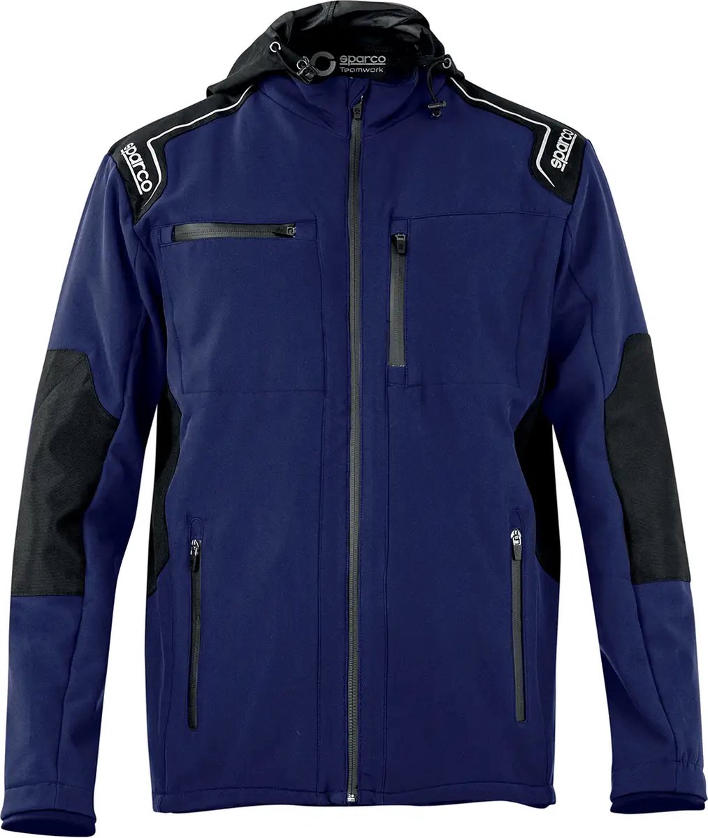 Sparco SEATLE Softshell – Softshell Blauw