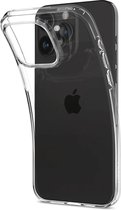 Spigen Geschikt voor Apple iPhone 15 Pro - Back Cover Liquid Crystal Hoesje - Transparant