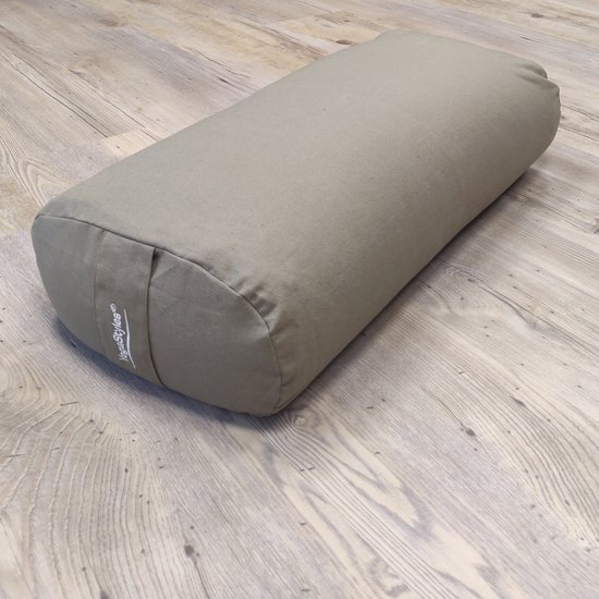 YogaStyles Design Bolster - Ovaal Grijs van YogaStyles — afbeelding 3