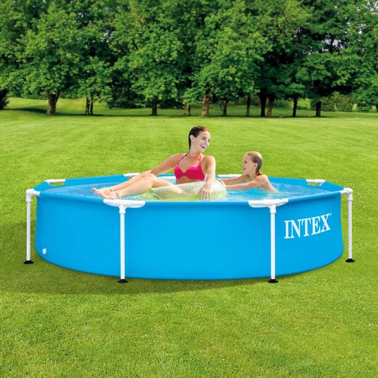 Intex Metal Frame Pool - Opzetzwembad - Ø 244 cm x 51 cm - Intex