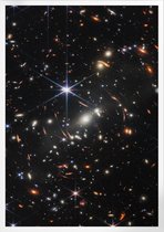 Webb's First Deep Field | Space, Astronomie & Ruimtevaart Poster | B2: 50x70 cm