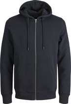 Jack & Jones Plus Hoodie met rits Plus Size Effen Hoodie met rits