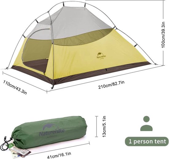 Luxe pop up tent - premium kwaliteit camping tent - makkelijk in gebruik van Luxe. — afbeelding 2