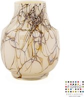 Design Vaas Bambini - Fidrio LIGHTENING - glas, mondgeblazen bloemenvaas - hoogte 25 cm
