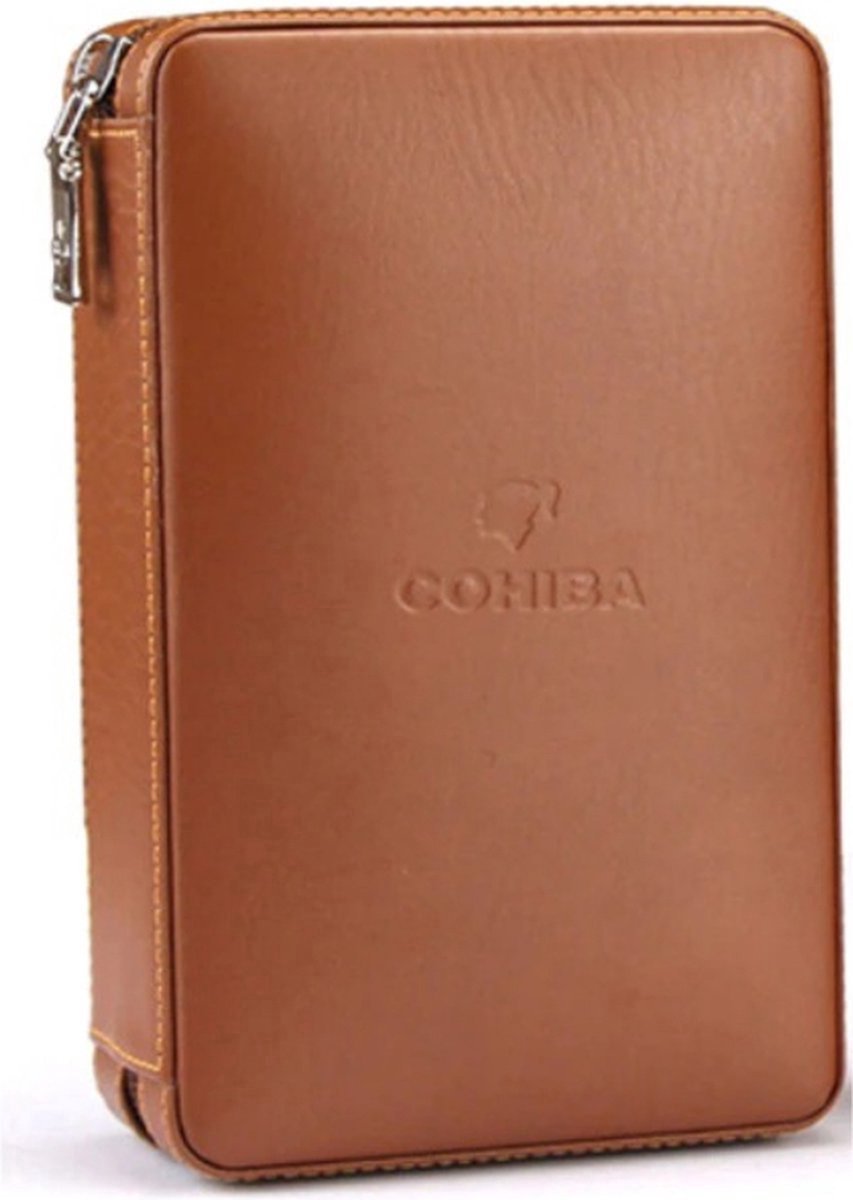 Goedkoopste Cohiba Sigarendoos - Luxe Humidor - Sigaren Doosje Hoge Kwaliteit - Bruin
