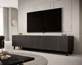 Tiroir meuble - Meuble TV Vintar - Anthracite - 200 cm