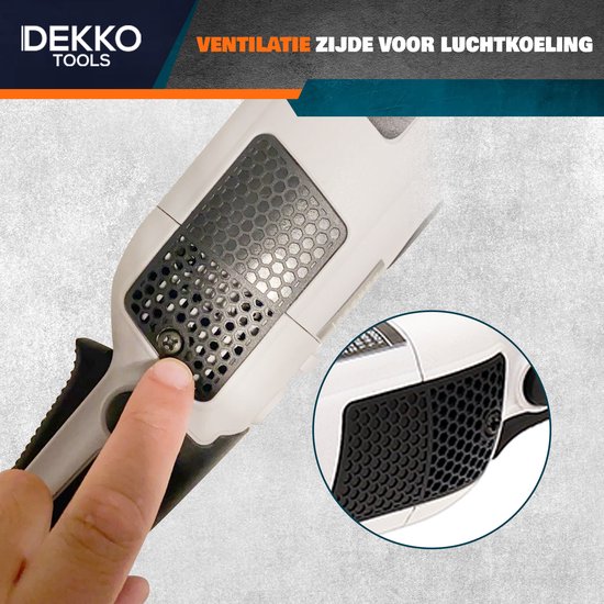 SPTA Polijstmachine, 125 mm/150 mm/180 mm polijstmachine met variabele snelheid, professionele set - slijpmachine 1200 watt polijstspons accessoireset, polijstschijf, wolschijf voor auto, boot